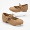 image:imageStelle Girls Tap Shoes Toddler Dance Shoes PU Leather Easy StrapToddlerLittle KidBig KidTan