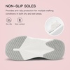 image:imageStelle Girls Tennis Shoes Slipon Kids Sneakers Lightweight Running Shoe Boys Walking Athletic Flats for LittleBig KidsWhite