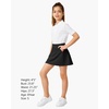 image:imageStelle Girls Tennis Skirts with Pockets Athletic Skorts Inner Shorts High Waisted Sports Golf Running SkirtBlack