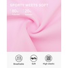 image:imageStelle Girls Tennis Skirts with Pockets Athletic Skorts Inner Shorts High Waisted Sports Golf Running SkirtCotton Candy