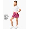image:imageStelle Girls Tennis Skirts with Pockets Athletic Skorts Inner Shorts High Waisted Sports Golf Running SkirtDreamhouse Pink
