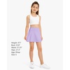 image:imageStelle Girls Tennis Skirts with Pockets Athletic Skorts Inner Shorts High Waisted Sports Golf Running SkirtLilac