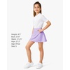 image:imageStelle Girls Tennis Skirts with Pockets Athletic Skorts Inner Shorts High Waisted Sports Golf Running SkirtLilac