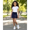 image:imageStelle Girls Tennis Skirts with Pockets Athletic Skorts Inner Shorts High Waisted Sports Golf Running SkirtNavy