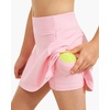 image:imageStelle Girls Tennis Skirts with Pockets Athletic Skorts Inner Shorts High Waisted Sports Golf Running SkirtPink
