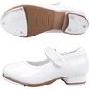 image:imageStelle Tap Shoes for Girls Toddler Boys PU Leather Dance ShoesToddlerLittle KidBig KidWhite