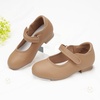 image:imageStelle Tap Shoes for Girls Toddler PU Tap Dance Shoes for ToddlerLittle KidsBig KidsTan