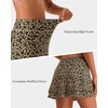 image:imageStelle Tennis Skirts for Women Athletic Skirt with Shorts Golf Skort Pocket High Waisted Skorts Workout PickleballCheetah
