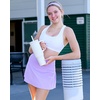 image:imageStelle Tennis Skirts for Women Athletic Skirt with Shorts Golf Skort Pocket High Waisted Skorts Workout PickleballLilac