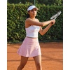 image:imageStelle Tennis Skirts for Women Athletic Skirt with Shorts Golf Skort Pocket High Waisted Skorts Workout PickleballPink
