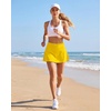 image:imageStelle Tennis Skirts for Women Athletic Skirt with Shorts Golf Skort Pocket High Waisted Skorts Workout PickleballYellow