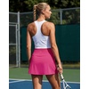 image:imageStelle Women Skort High Waisted Tennis Skirt with Pockets Mini A Line Casual Skirts for Athletic Golf PickleballDreamhouse Pink