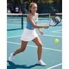 image:imageStelle Women Skort High Waisted Tennis Skirt with Pockets Mini A Line Casual Skirts for Athletic Golf PickleballWhite