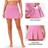 image:imageStelle Women Tennis Skirt Golf Skorts Athletic High Waisted with Pockets Inner Shorts Sport Workout Pleated PickleballCotton Candy