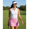 image:imageStelle Women Tennis Skirt Golf Skorts Athletic High Waisted with Pockets Inner Shorts Sport Workout Pleated PickleballCotton Candy
