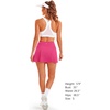 image:imageStelle Women Tennis Skirt Golf Skorts Athletic High Waisted with Pockets Inner Shorts Sport Workout Pleated PickleballDreamhouse Pink