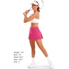 image:imageStelle Women Tennis Skirt Golf Skorts Athletic High Waisted with Pockets Inner Shorts Sport Workout Pleated PickleballDreamhouse Pink