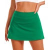 image:imageStelle Women Tennis Skirt Golf Skorts Athletic High Waisted with Pockets Inner Shorts Sport Workout Pleated PickleballEvergreen