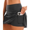 image:imageStelle Women Tennis Skirt Golf Skorts Athletic High Waisted with Pockets Inner Shorts Sport Workout Pleated PickleballGrey