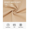 image:imageStelle Women Tennis Skirt Golf Skorts Athletic High Waisted with Pockets Inner Shorts Sport Workout Pleated PickleballKhaki