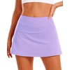 image:imageStelle Women Tennis Skirt Golf Skorts Athletic High Waisted with Pockets Inner Shorts Sport Workout Pleated PickleballLilac