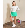 image:imageStelle Women Tennis Skirt Golf Skorts Athletic High Waisted with Pockets Inner Shorts Sport Workout Pleated PickleballMint Green