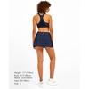 image:imageStelle Women Tennis Skirt Golf Skorts Athletic High Waisted with Pockets Inner Shorts Sport Workout Pleated PickleballNavy