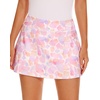 image:imageStelle Women Tennis Skirt Golf Skorts Athletic High Waisted with Pockets Inner Shorts Sport Workout Pleated PickleballPastel Terrazzo