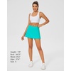 image:imageStelle Women Tennis Skirt Golf Skorts Athletic High Waisted with Pockets Inner Shorts Sport Workout Pleated PickleballTurquoise