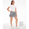 image:imageStelle Women Tennis Skirt Golf Skorts Athletic High Waisted with Pockets Inner Shorts Sport Workout Pleated PickleballWavy Ink
