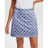 image:imageStelle Womens Athletic Skorts 17 Golf Skirts Inner Shorts Tennis Skort with 2 Pockets Running Sports Pickleball SkirtFloral Tiles Print