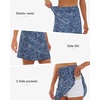 image:imageStelle Womens Athletic Skorts 17 Golf Skirts Inner Shorts Tennis Skort with 2 Pockets Running Sports Pickleball SkirtOrnate Paisley Print