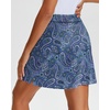 image:imageStelle Womens Athletic Skorts 17 Golf Skirts Inner Shorts Tennis Skort with 2 Pockets Running Sports Pickleball SkirtOrnate Paisley Print