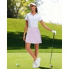 image:imageStelle Womens Athletic Skorts 17 Golf Skirts Inner Shorts Tennis Skort with 2 Pockets Running Sports Pickleball SkirtPaisley Bloom Print