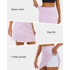 image:imageStelle Womens Athletic Skorts 17 Golf Skirts Inner Shorts Tennis Skort with 2 Pockets Running Sports Pickleball SkirtPaisley Bloom Print