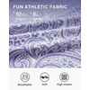 image:imageStelle Womens Athletic Skorts 17 Golf Skirts Inner Shorts Tennis Skort with 2 Pockets Running Sports Pickleball SkirtPorcelain Paisley Print