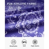 image:imageStelle Womens Athletic Skorts 17 Golf Skirts Inner Shorts Tennis Skort with 2 Pockets Running Sports Pickleball SkirtRoyal Paisley Print