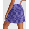 image:imageStelle Womens Athletic Skorts 17 Golf Skirts Inner Shorts Tennis Skort with 2 Pockets Running Sports Pickleball SkirtRoyal Paisley Print