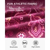 image:imageStelle Womens Athletic Skorts 17 Golf Skirts Inner Shorts Tennis Skort with 2 Pockets Running Sports Pickleball SkirtScarlet Vines Print