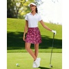 image:imageStelle Womens Athletic Skorts 17 Golf Skirts Inner Shorts Tennis Skort with 2 Pockets Running Sports Pickleball SkirtScarlet Vines Print