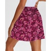 image:imageStelle Womens Athletic Skorts 17 Golf Skirts Inner Shorts Tennis Skort with 2 Pockets Running Sports Pickleball SkirtScarlet Vines Print