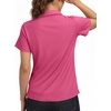 image:imageStelle Womens Golf Polo Shirts Short Sleeve V Neck Collared Tops Quick Dry Golf Tennis Work Casual Summer TeeDreamhouse Pink