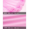 image:imageStelle Womens High Waist Athletic Skorts with Shorts Pockets Ruffle Hem Flowy Skirts Mini Tiered Short Skirt Casual SummerCotton Candy