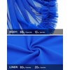image:imageStelle Womens High Waist Athletic Skorts with Shorts Pockets Ruffle Hem Flowy Skirts Mini Tiered Short Skirt Casual SummerSapphire