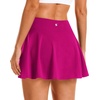 image:imageStelle Womens Tennis Golf Skirts High Waisted with Pockets Inner Shorts for Athletic Skorts Sports Running PickleballFuchsia