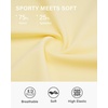 image:imageStelle Womens Tennis Golf Skirts High Waisted with Pockets Inner Shorts for Athletic Skorts Sports Running PickleballLemon Butter