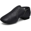 image:imageStelle Jazz Shoes for Girls Boys Leather Unisex SlipOn Dance Shoes ToddlerLittle KidBig KidBlack