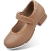 image:imageStelle Tap Shoes for Girls Toddler Boys PU Leather Dance ShoesToddlerLittle KidBig KidCoffee
