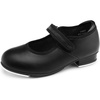 image:imageStelle Tap Shoes for Girls Toddler PU Tap Dance Shoes for ToddlerLittle KidsBig KidsBlack Matte