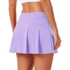 image:imageStelle Women Tennis Skirt Golf Skorts Athletic High Waisted with Pockets Inner Shorts Sport Workout Pleated PickleballLilac